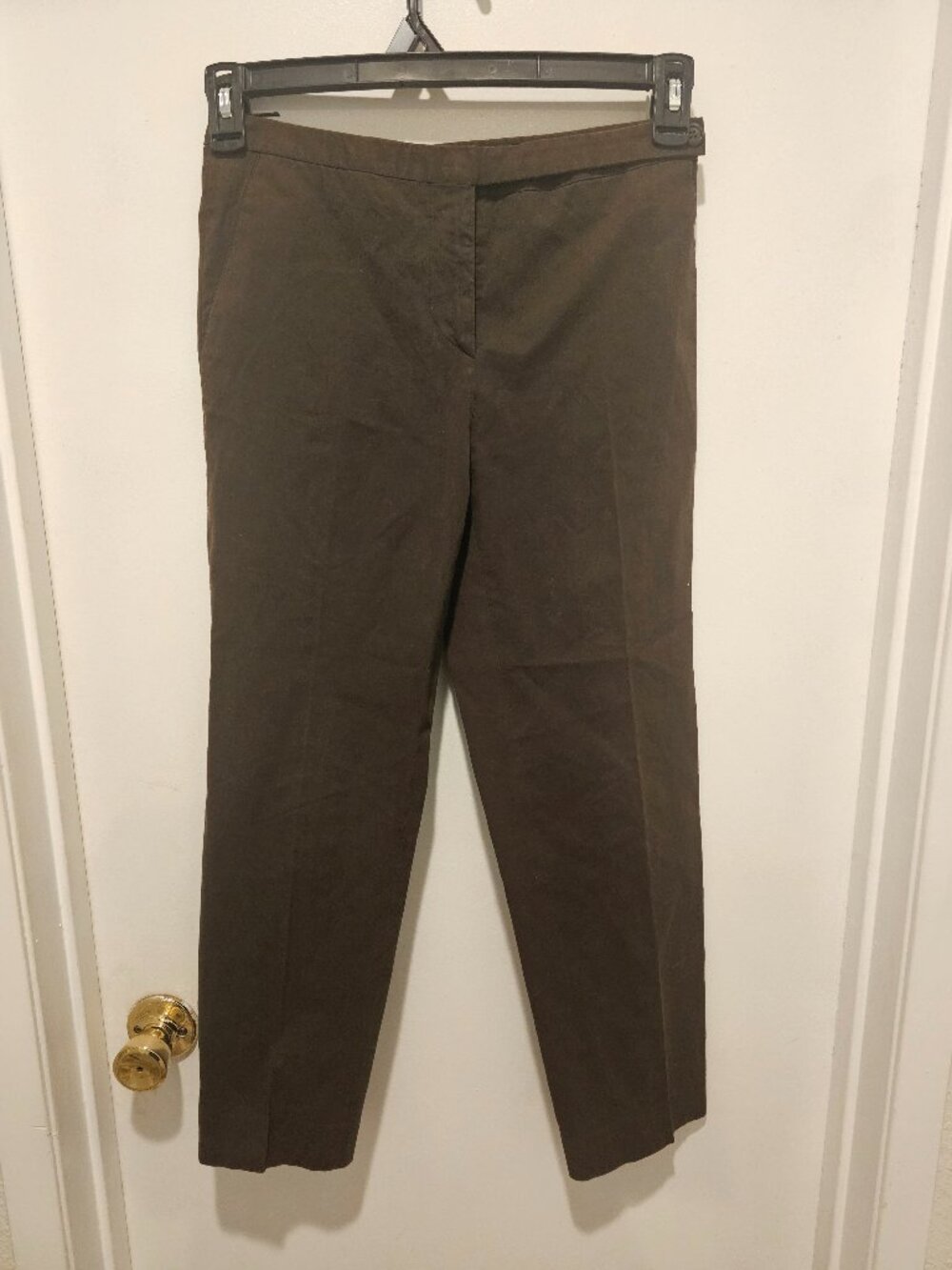 Prada Size 40 Brown Trousers